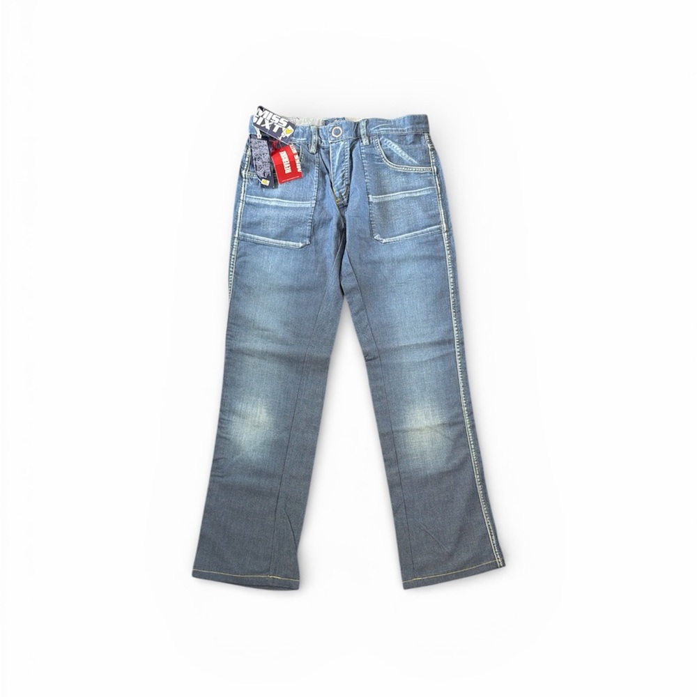 DEADSTOCK NWT MISS SIXTY LOW RISE Blue Jeans SIZE 28